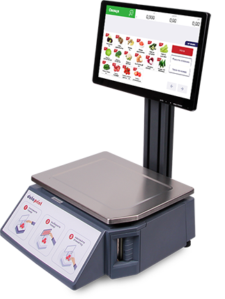 Весы электронные DP Falcon для самообслуживания + внешняя антенна (F0000003634) Весы электронные DP Falcon для самообслуживания + внешняя антенна (F0000003634)