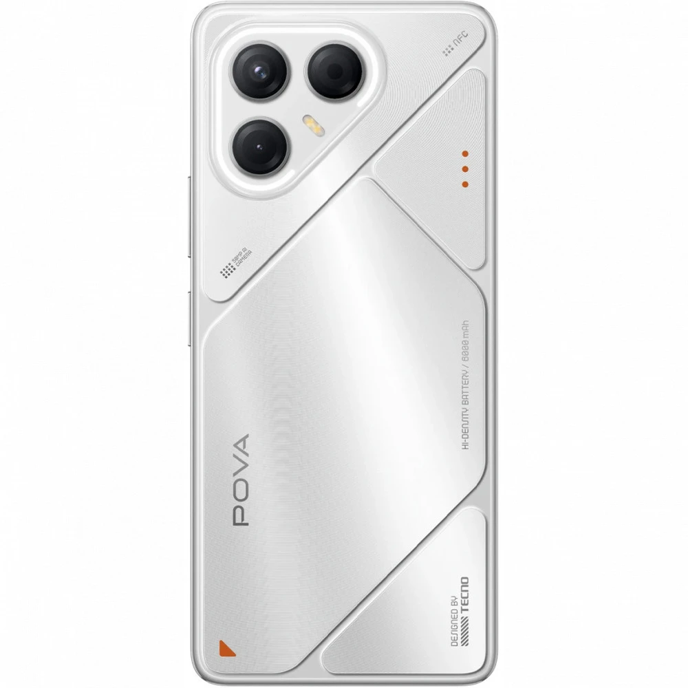 Смартфон Tecno Pova 7 Neo, 8/128GB, Magic Silver (LJ6 MAGIC SILVER 8/128GB)