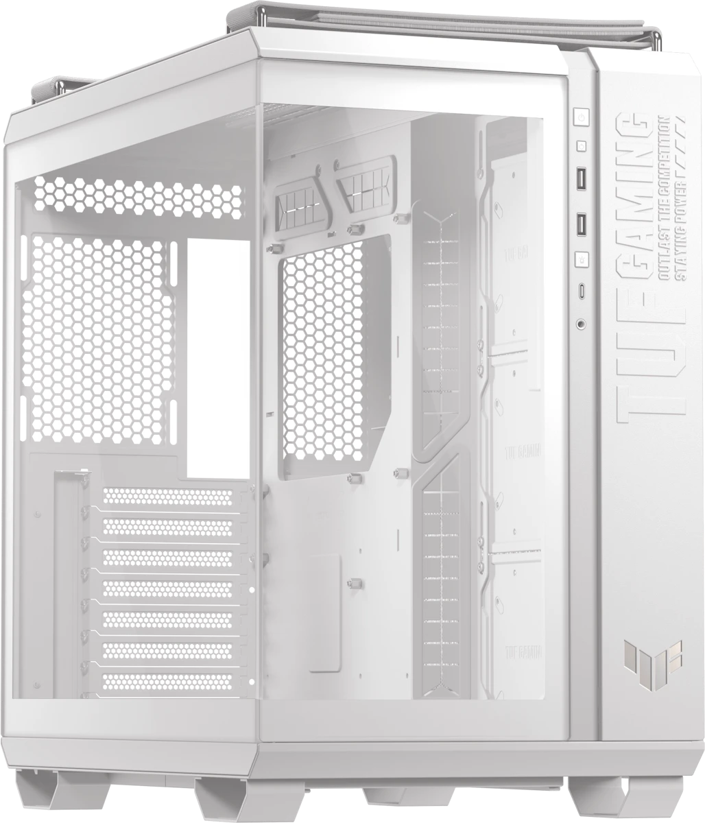 Корпус ASUS TUF GAMING GT502 HORIZON WHITE (TUF GAMING GT502 HORIZON TG ARGB WH)