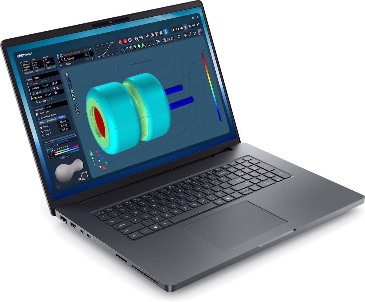 Мобильная рабочая станция Dell Pro Max 18 Plus MB18250 (210-BRXL/BTO101_MB18250_EMEA)