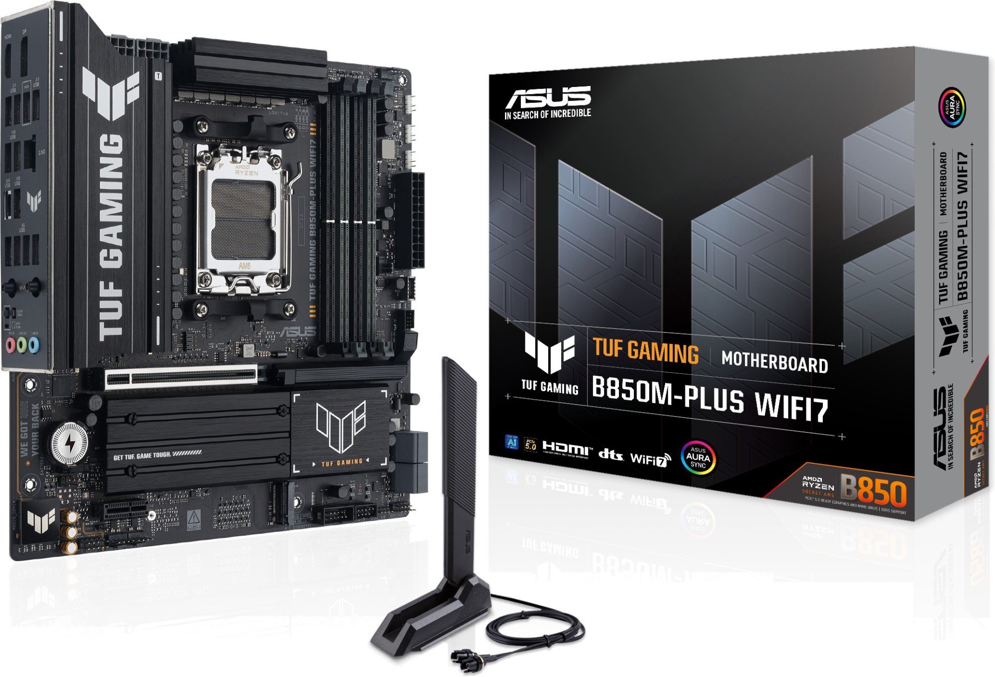 Материнская плата ASUS TUF GAMING B850M-PLUS WIFI7 (TUF GAMING B850M-PLUS WIFI7)