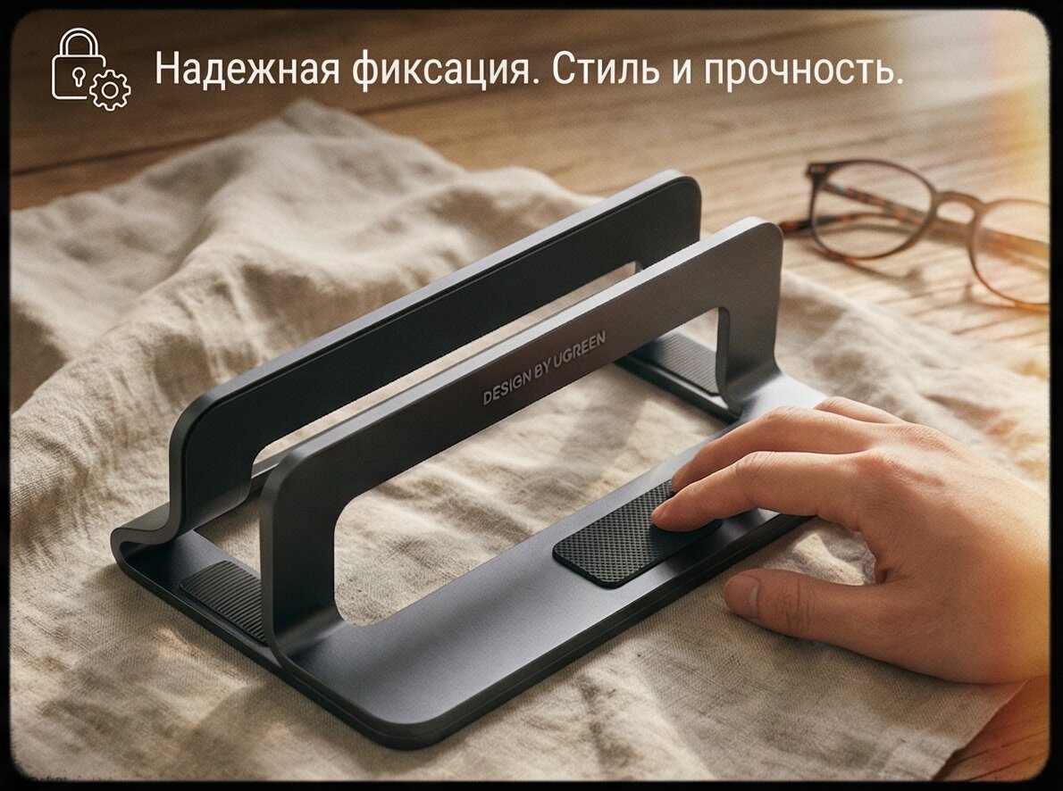 Вертикальная подставка для ноутбука UGREEN LP258 (25706) 