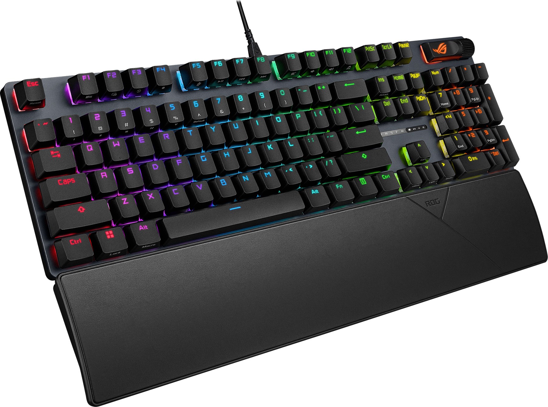 Клавиатура Asus XA14 ROG Strix Scope II X, NX Snow V2 (90MP03XF-BKRA00)