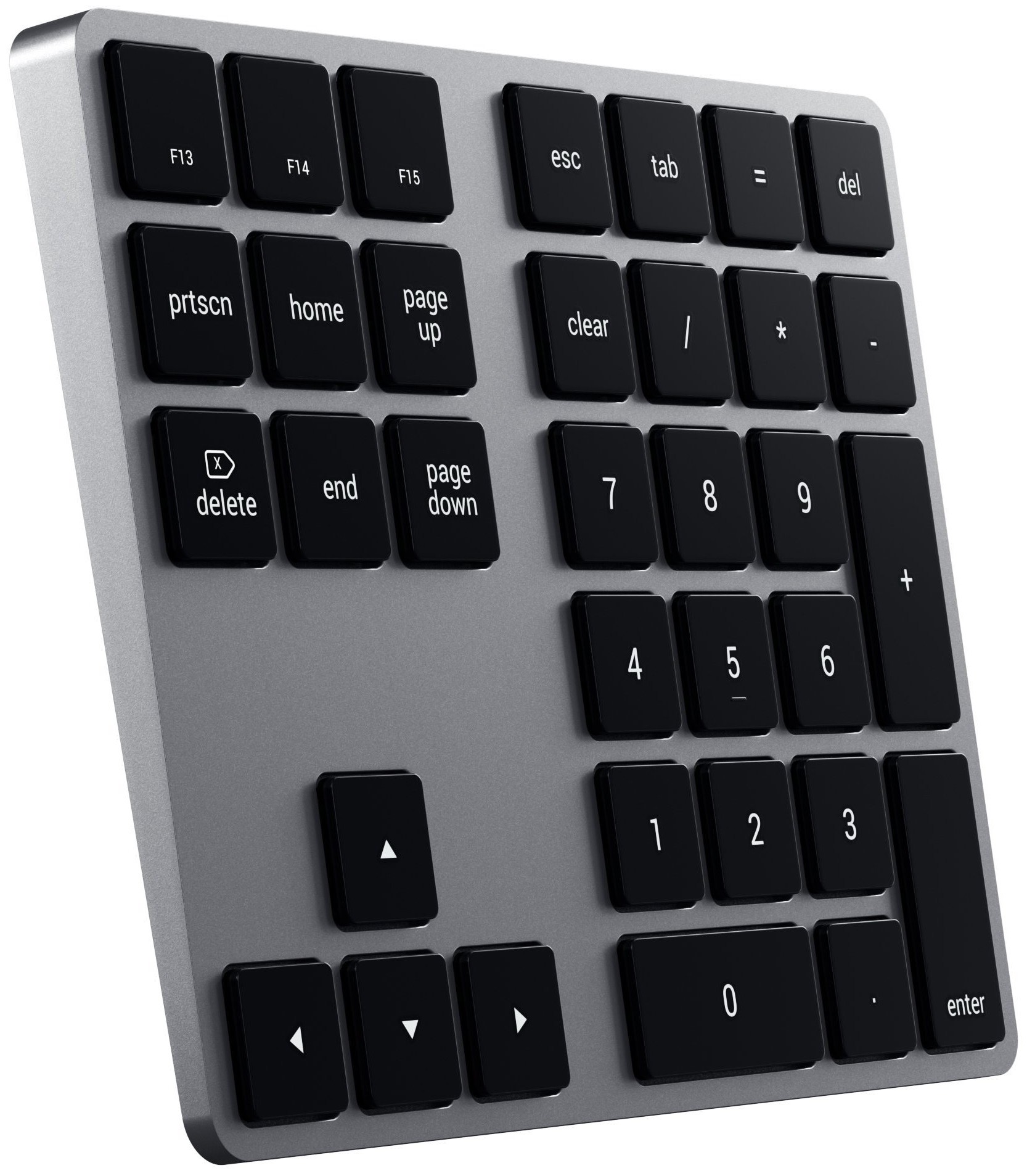 Числовой блок Satechi Aluminum Extended Keypad, Space Gray (ST-XLABKM)