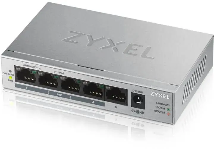 Коммутатор Zyxel GS1005HP (GS1005HP-EU0101F)
