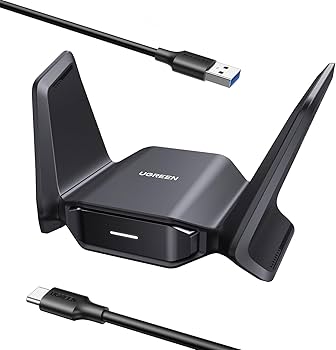 Беспроводной сетевой адаптер UGREEN Wi-Fi7 BE6500 2.4GHz/5GHz/6GHz CM995 (65813) 