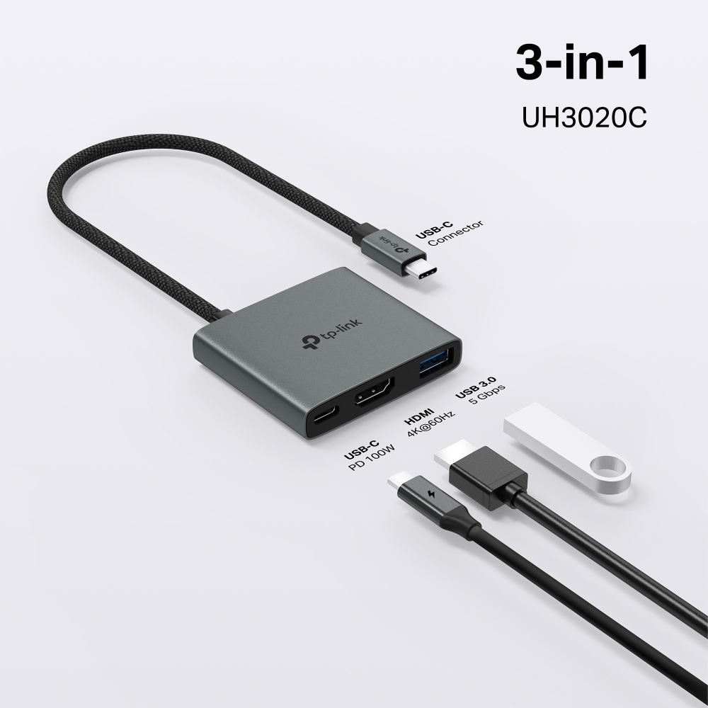 Концентратор USB TP-Link UH3020C (UH3020C)