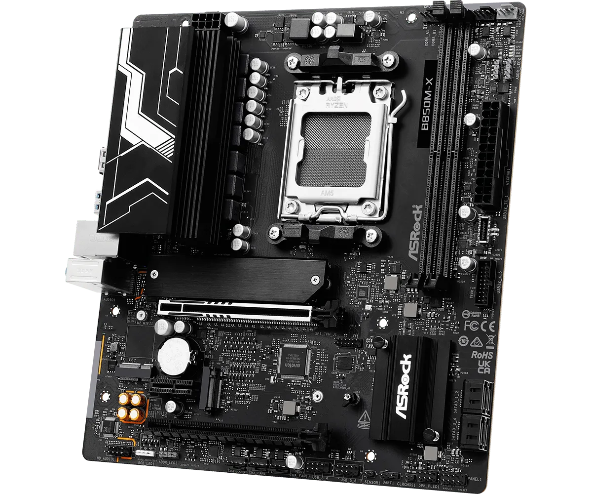 Материнская плата ASRock B850M-X R2.0 (90-MXBSG0-A0UAYZ)