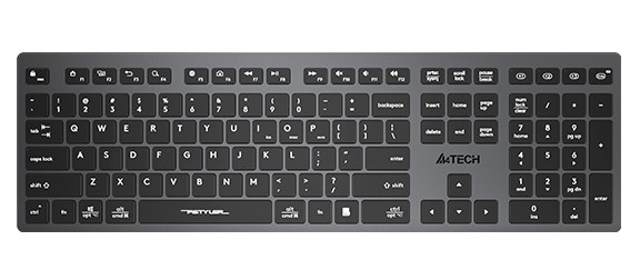 Клавиатура беспроводная A4tech Fstyler FBX50C Grey (FBX50C Grey)