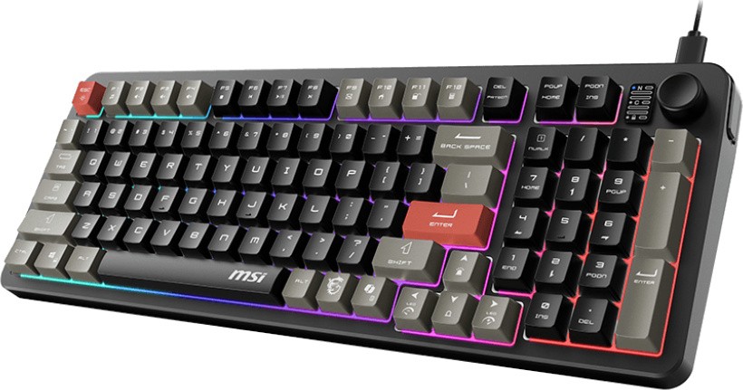 Клавиатура MSI FORGE GK110, Черный (FORGE GK110 RU)