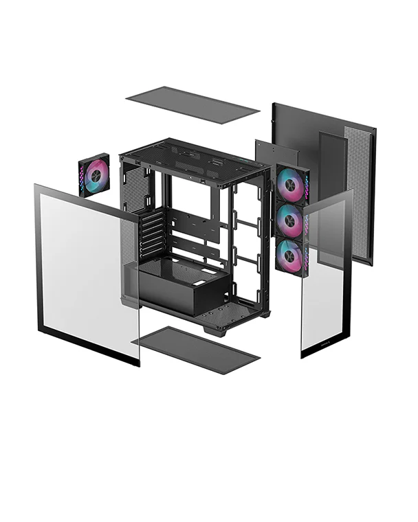 Компьютерный корпус Deepcool CG580 4F (R-CG580-BKADA4-G-1)