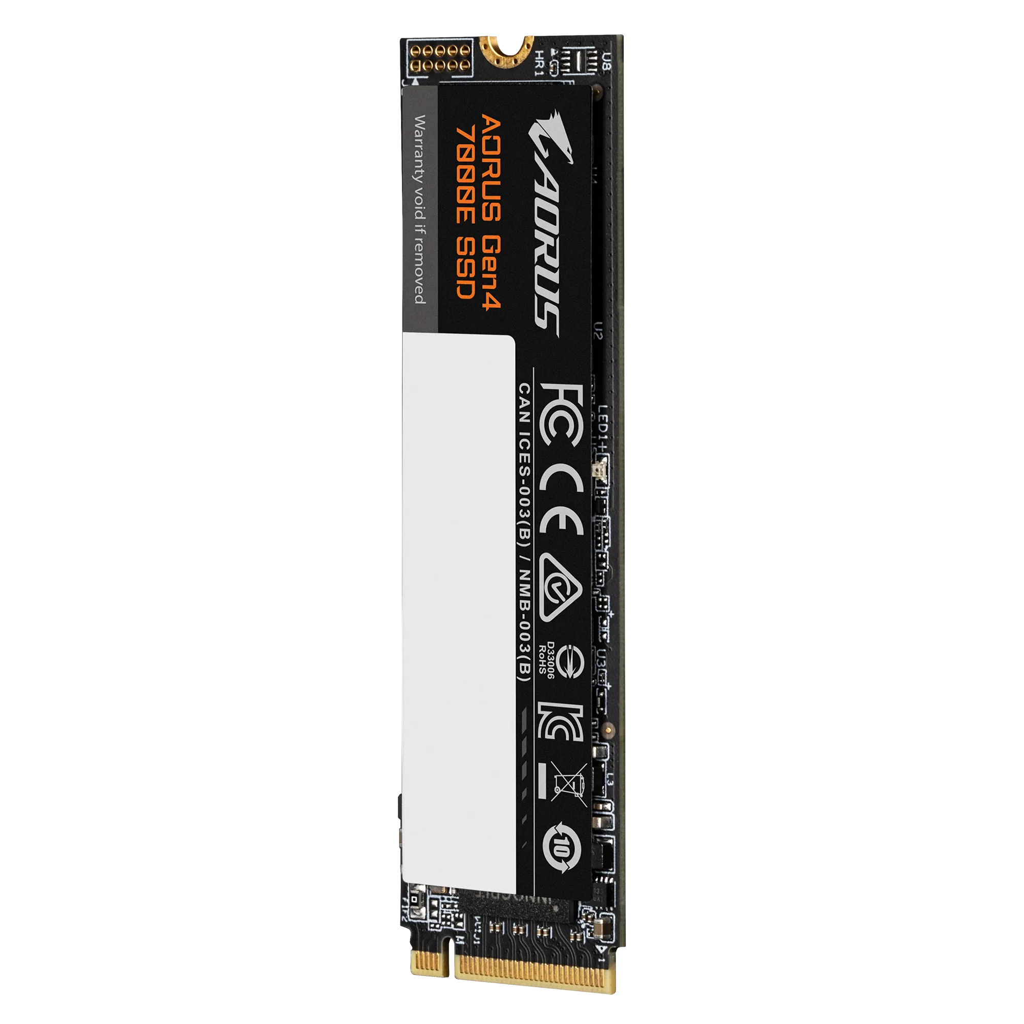 Твердотельный накопитель SSD GIGABYTE AORUS Gen4 7000E 1TB, PCIe NVMe, M2 (AG470E1TB)