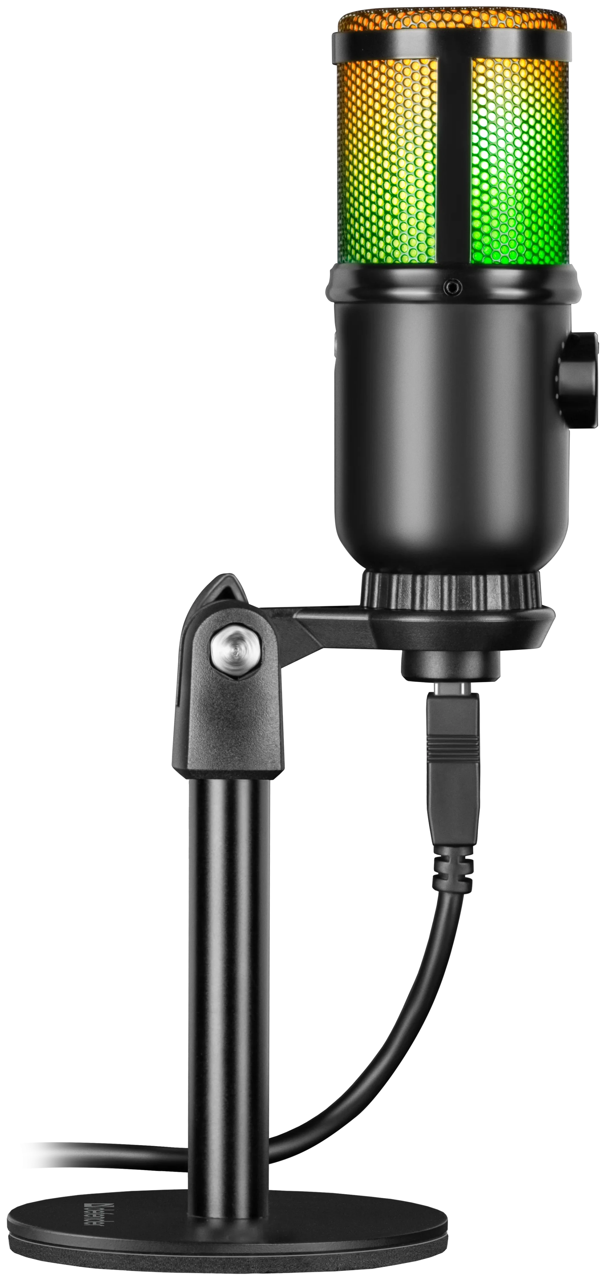 Игровой стрим микрофон Defender Glow GMC 400 USB, провод 1.3 м (64640)
