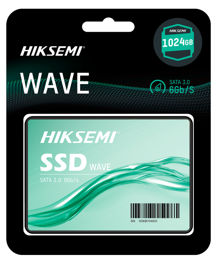 Твердотельный накопитель SSD Hiksemi (Hikvision), HS-SSD-WAVE(S) 1024G SATA (HS-SSD-WAVE(S) 1024G)