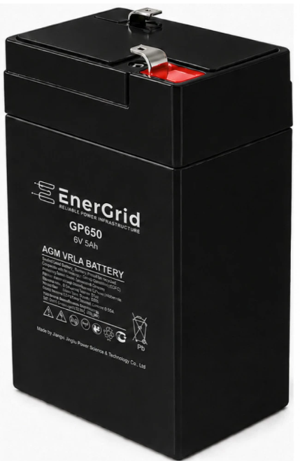 Аккумулятор EnerGrid GP650, 6В 5Ач (EnerGrid GP650)