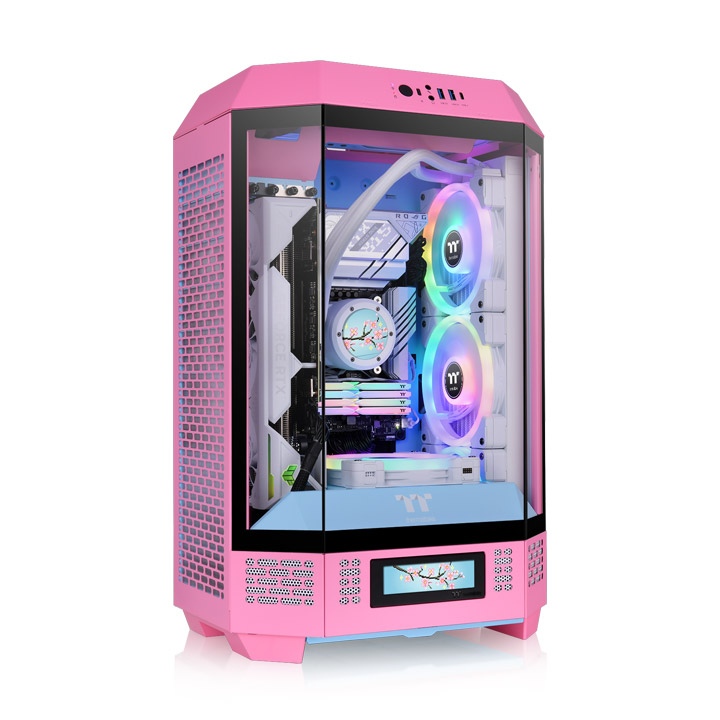 Компьютерный корпус Thermaltake The Tower 300 - Bubble Pink (CA-1Y4-00SAWN-00)