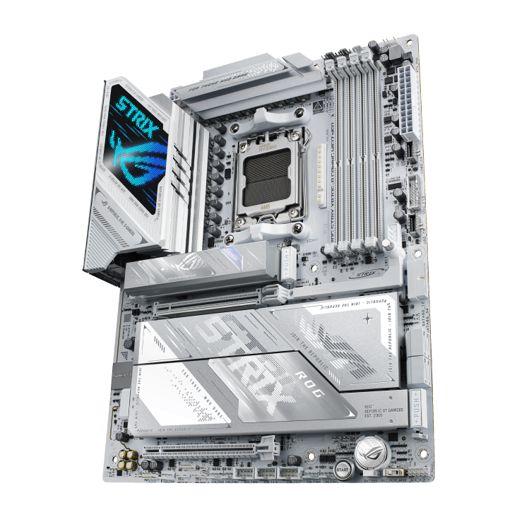 Материнская плата ASUS ROG STRIX X870E-A GAMING WIFI7 NEO, Белая (ROG STRIX X870E-A GAMING WIFI7 NEO)