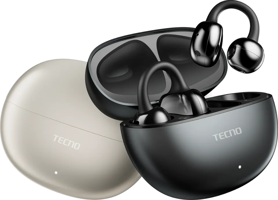 Bluetooth гарнитура Tecno FreeHear 1 Black (OW01-B)