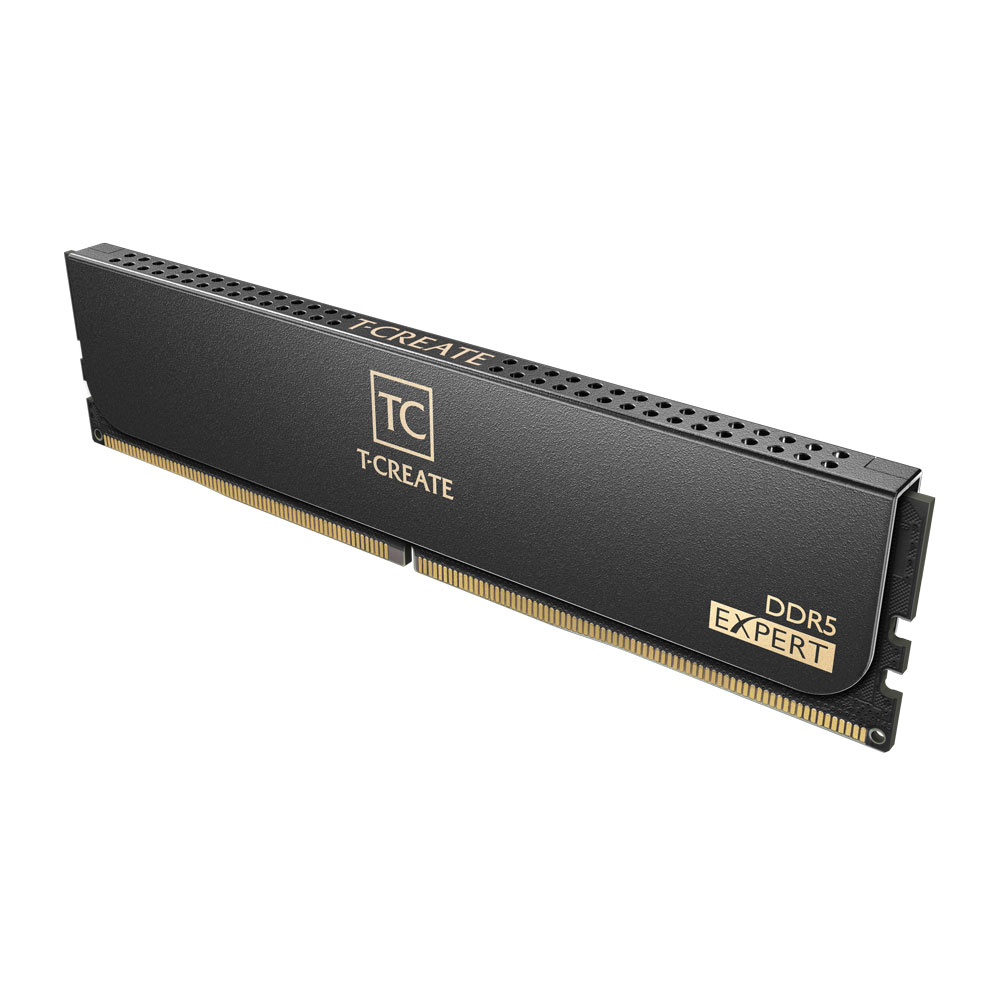Комплект модулей памяти TeamGroup Team T Create Expert DDR5 32Gb (16x2), 6400MHz, Black (CTCED532G6400HC40BDC01)