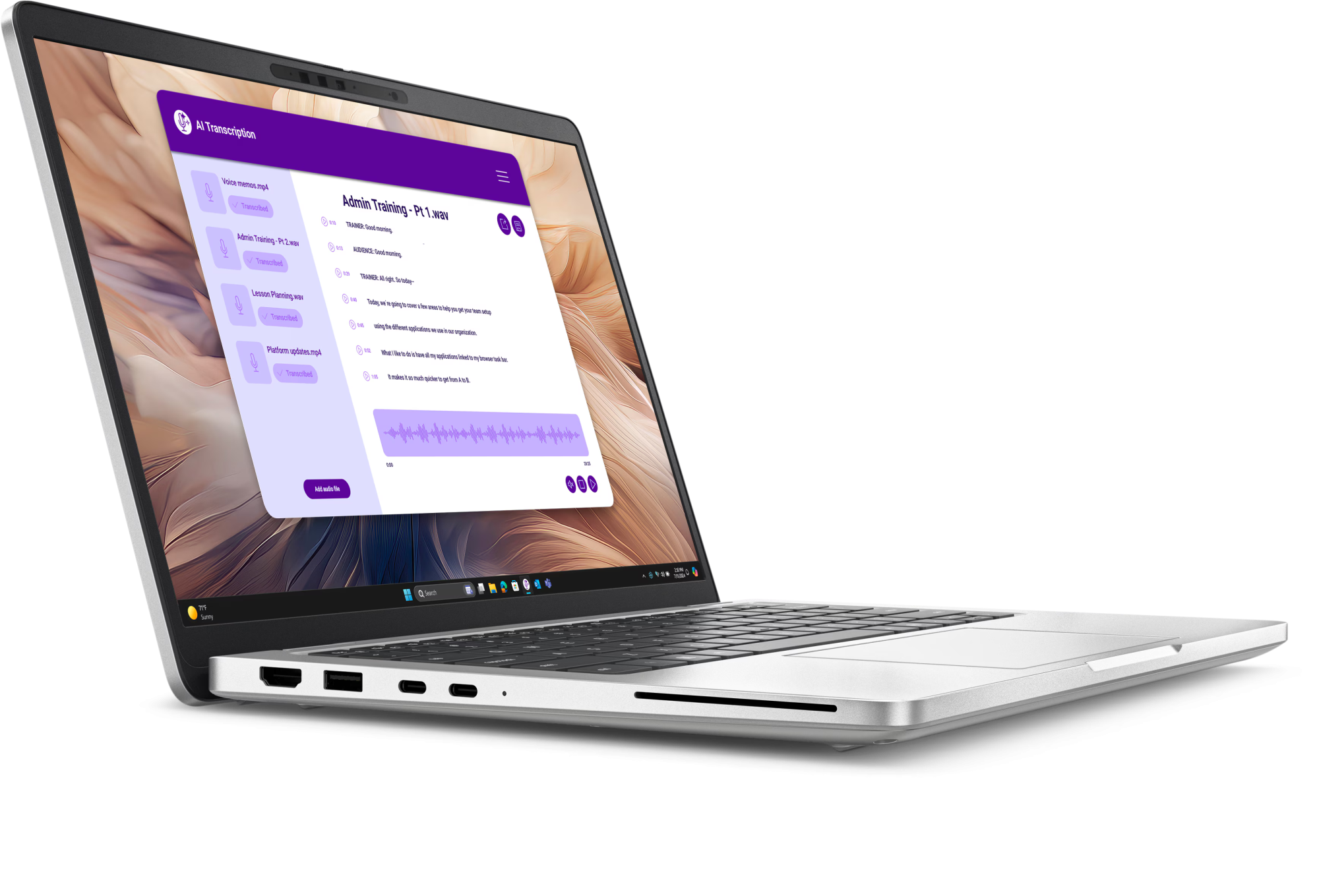 Ноутбук Dell Pro 13 Plus PB13250 (210-BPKT_268V_32/512_W11_5G)