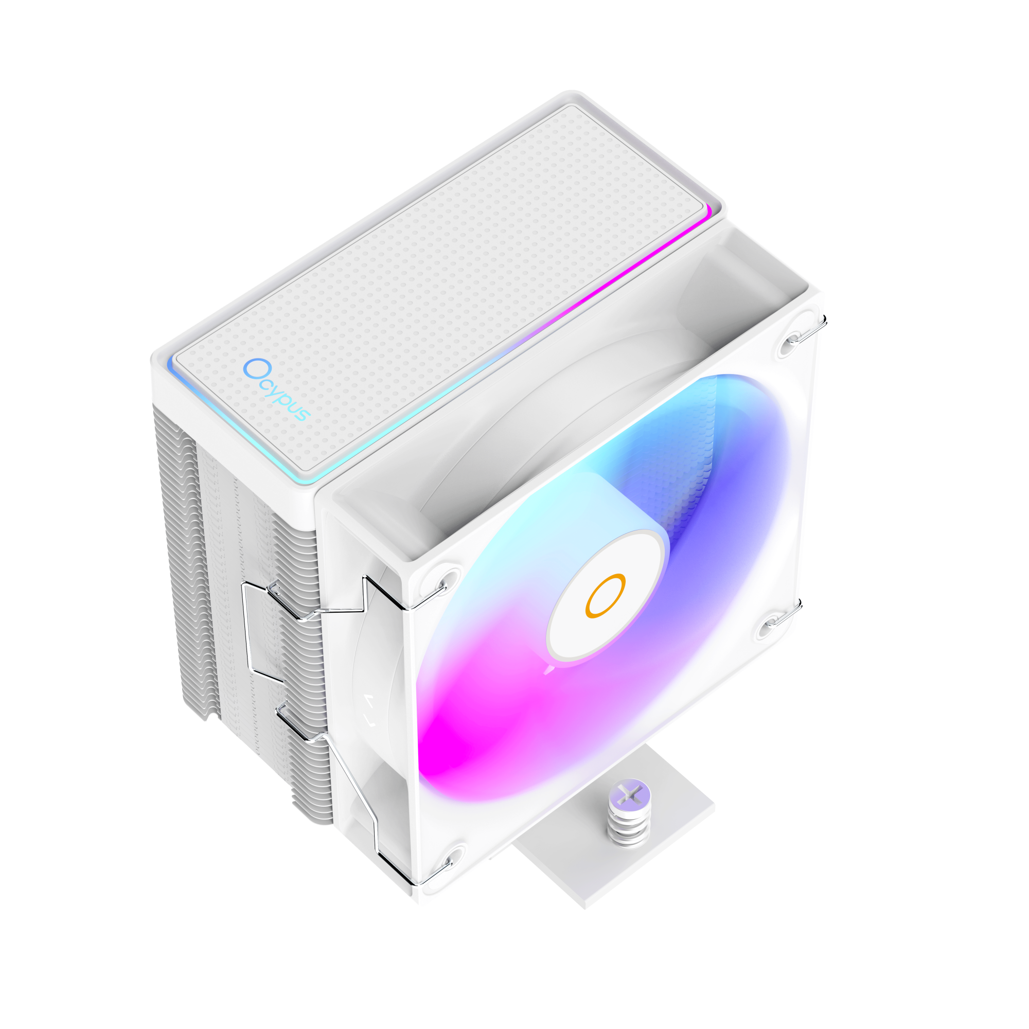 Вентилятор для процессора Ocypus Gamma A40 WH ARGB; Белый (Gamma-A40-WH1AAWN00X-GL)