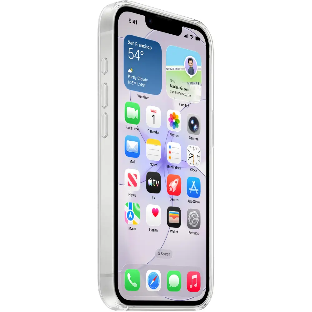 Чехол для iPhone 17e Clear Case with MagSafe,Model A3650 (MHWC4ZM/A)