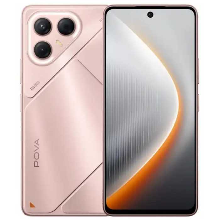 Смартфон TECNO POVA 7 5G, 256+8 GB, Stardust Pink (LJ7/256/8GB/Stardust Pink)