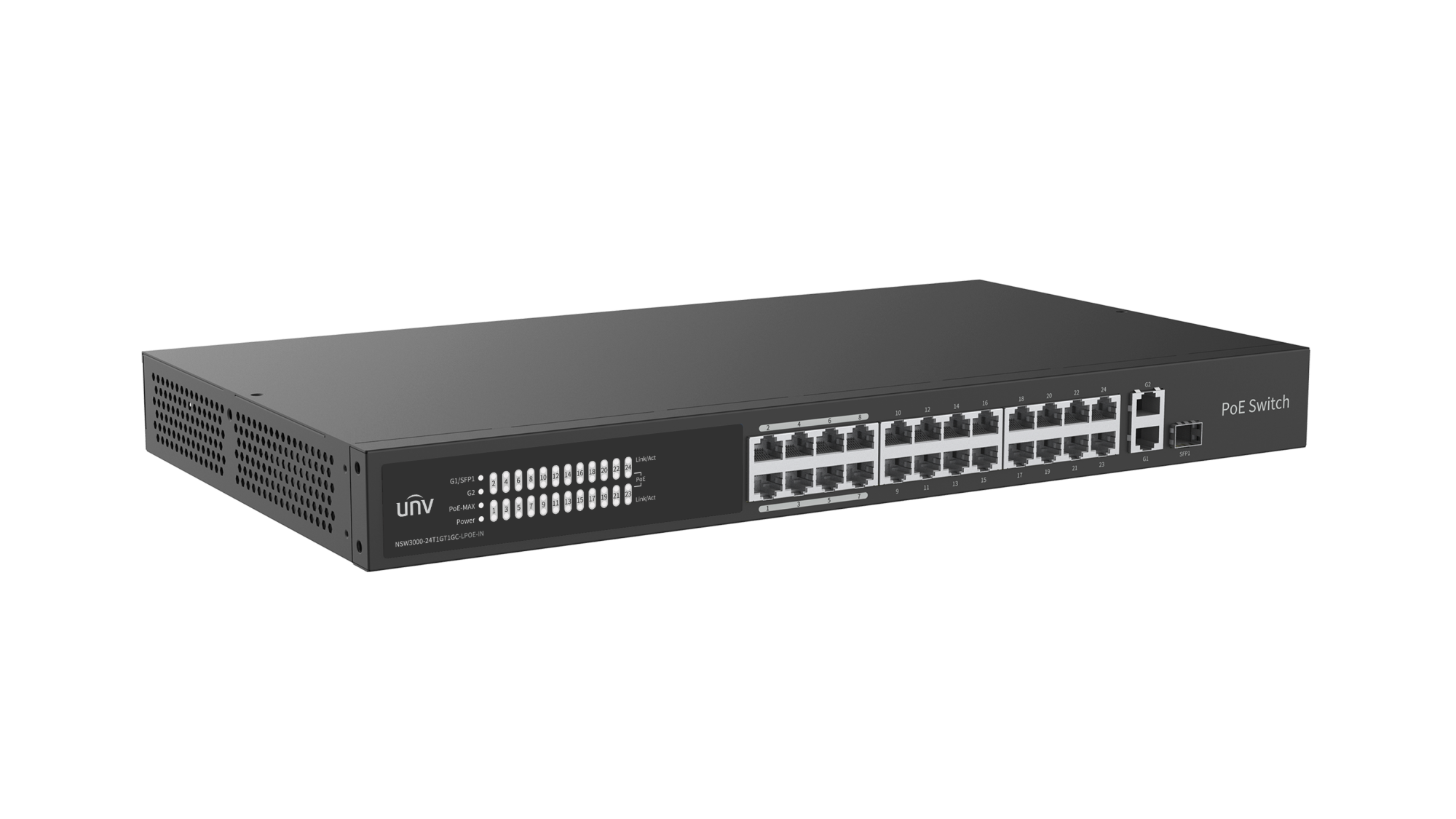 Коммутатор Uniview NSW3000-24T1GT1GC-LPOE-IN (NSW3000-24T1GT1GC-LPOE-IN)