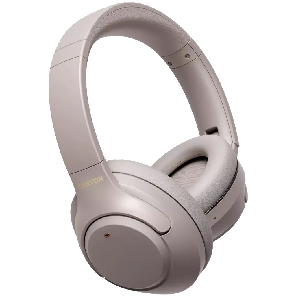 Наушники беспроводные накладные Canyon OnRiff 6 ANC, Grey (CNS-CBTHS6GY)