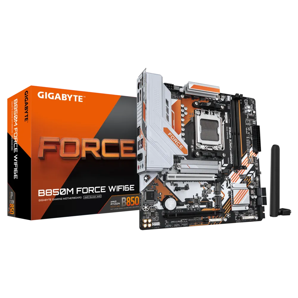 Материнская плата Gigabyte B850M FORCE WIFI6E (B850M FORCE WF6E)