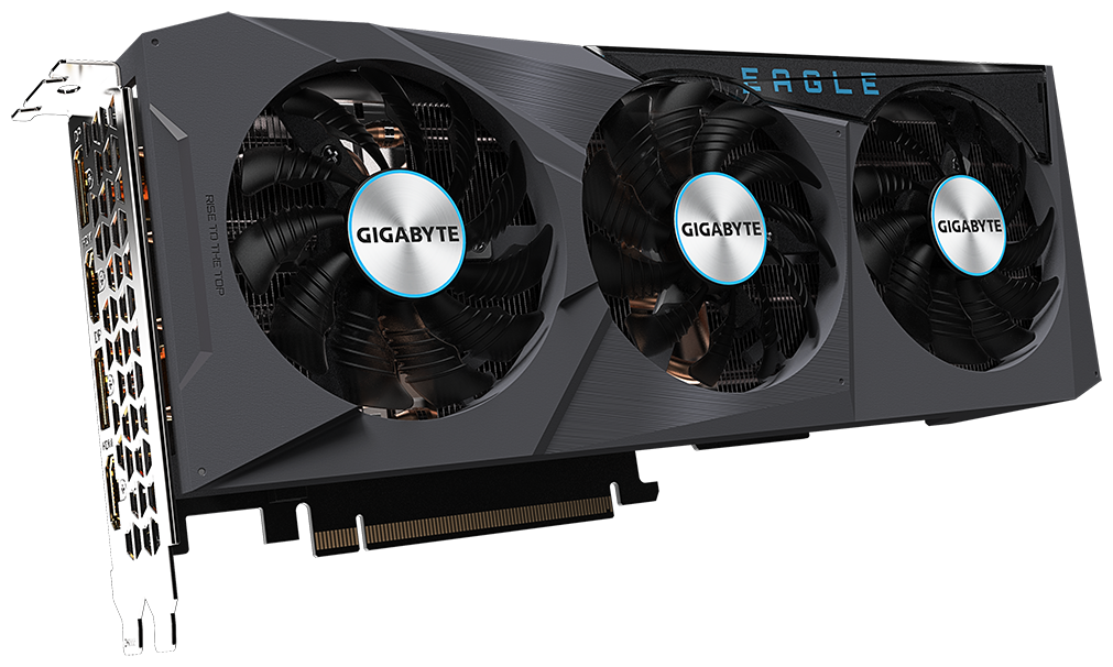 Видеокарта Gigabyte GeForce RTX 3070 Ti EAGLE OC 8G (GV-N307TEAGLE OC-8GD)