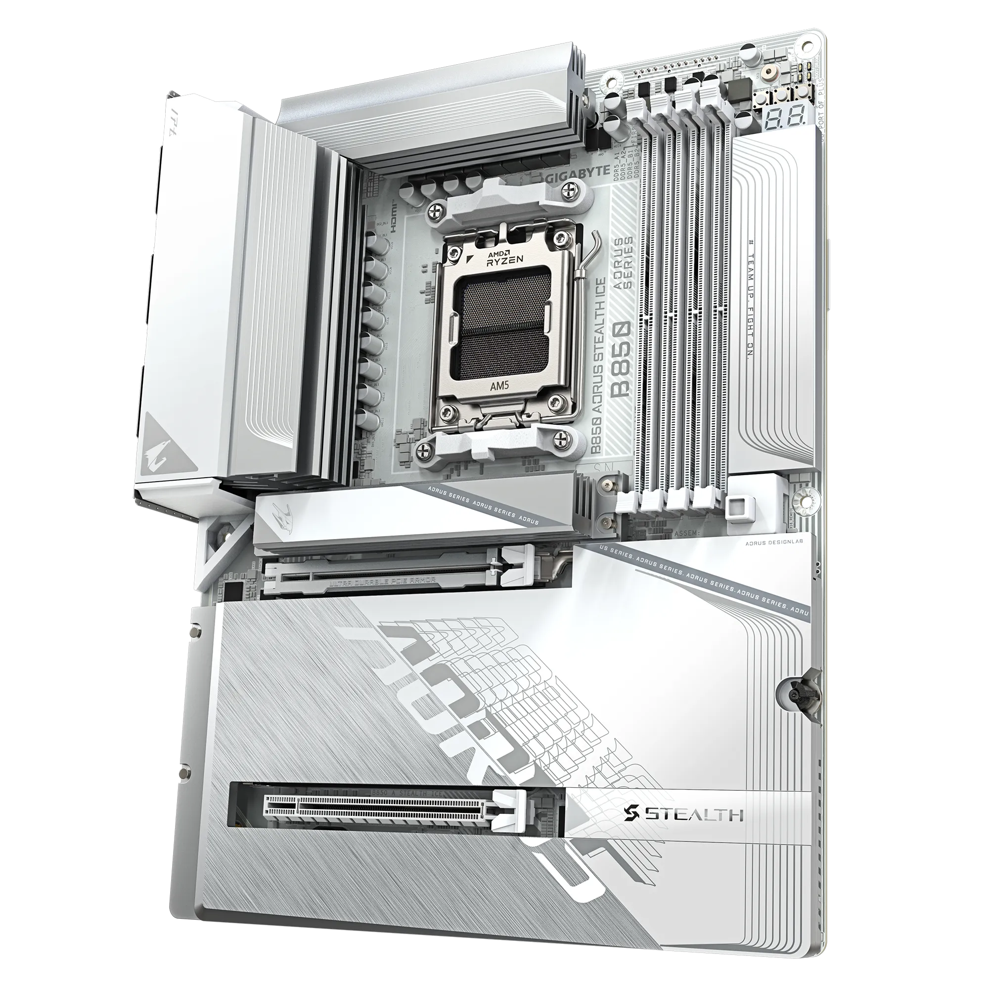 Материнская плата Gigabyte B850 AORUS STEALTH ICE (B850 A STEALTH ICE)