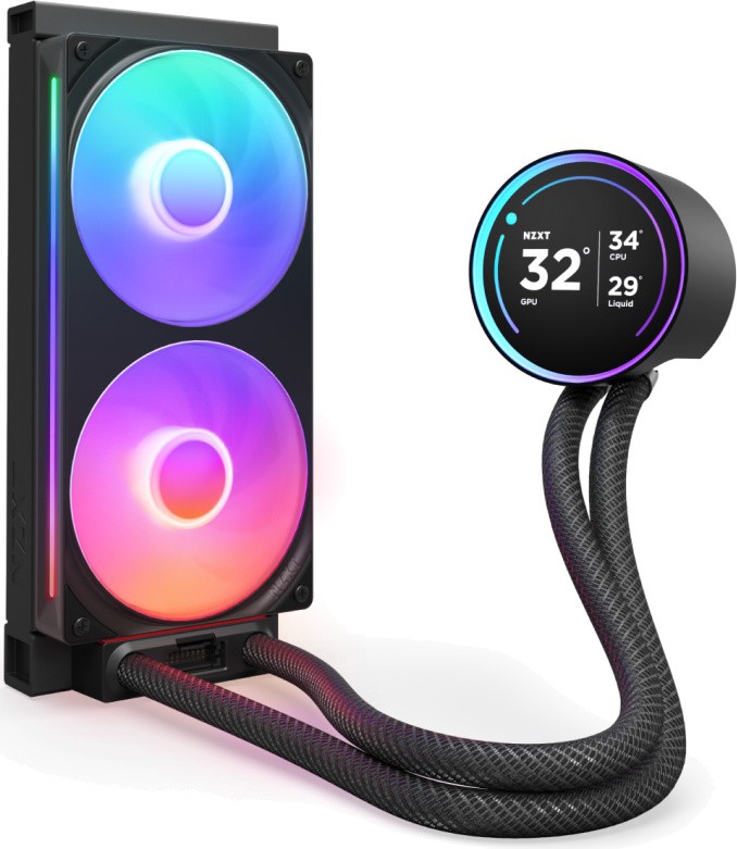Кулер с водяным охлаждением NZXT Kraken Elite 240 RGB V2 Black (RL-KR24E-B2)