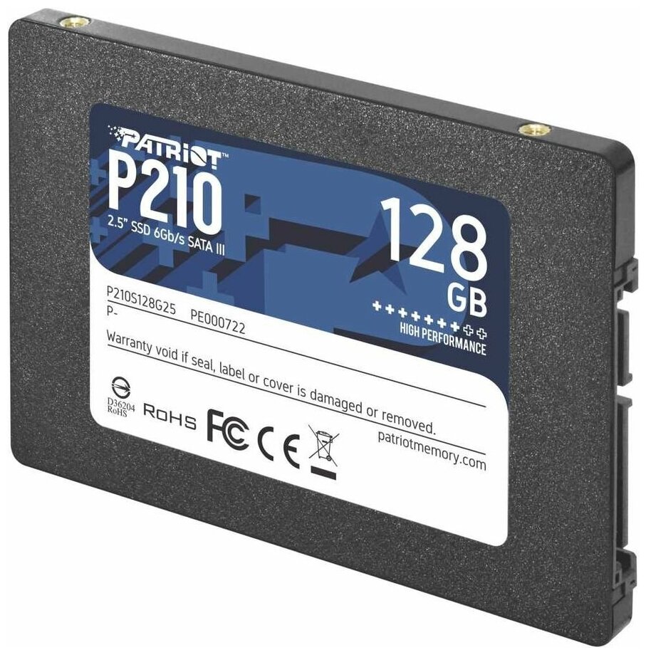  Твердотельный накопитель 128GB SSD AMD RADEON R5 (R5SL128G)