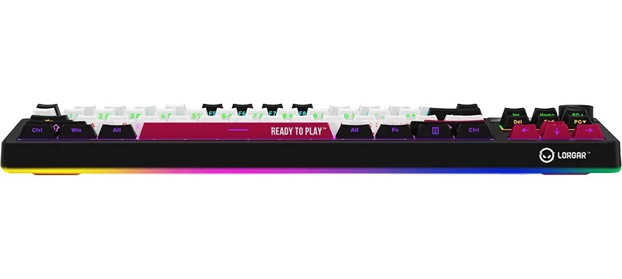 Клавиатура Lorgar KBP70TKLW, Black/red (LRG-KBP70TKLW-BK-RU)