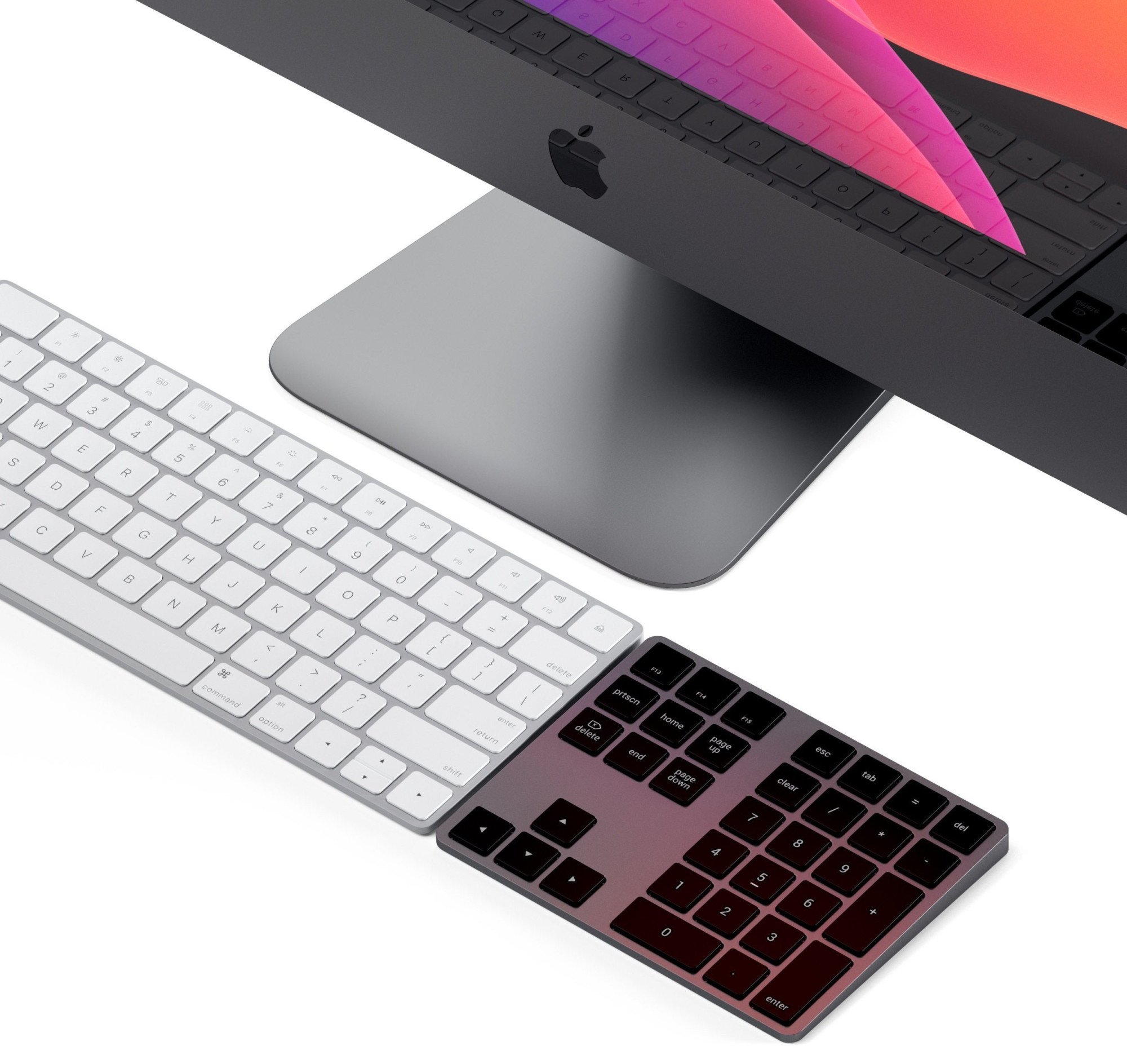 Числовой блок Satechi Aluminum Extended Keypad, Space Gray (ST-XLABKM)