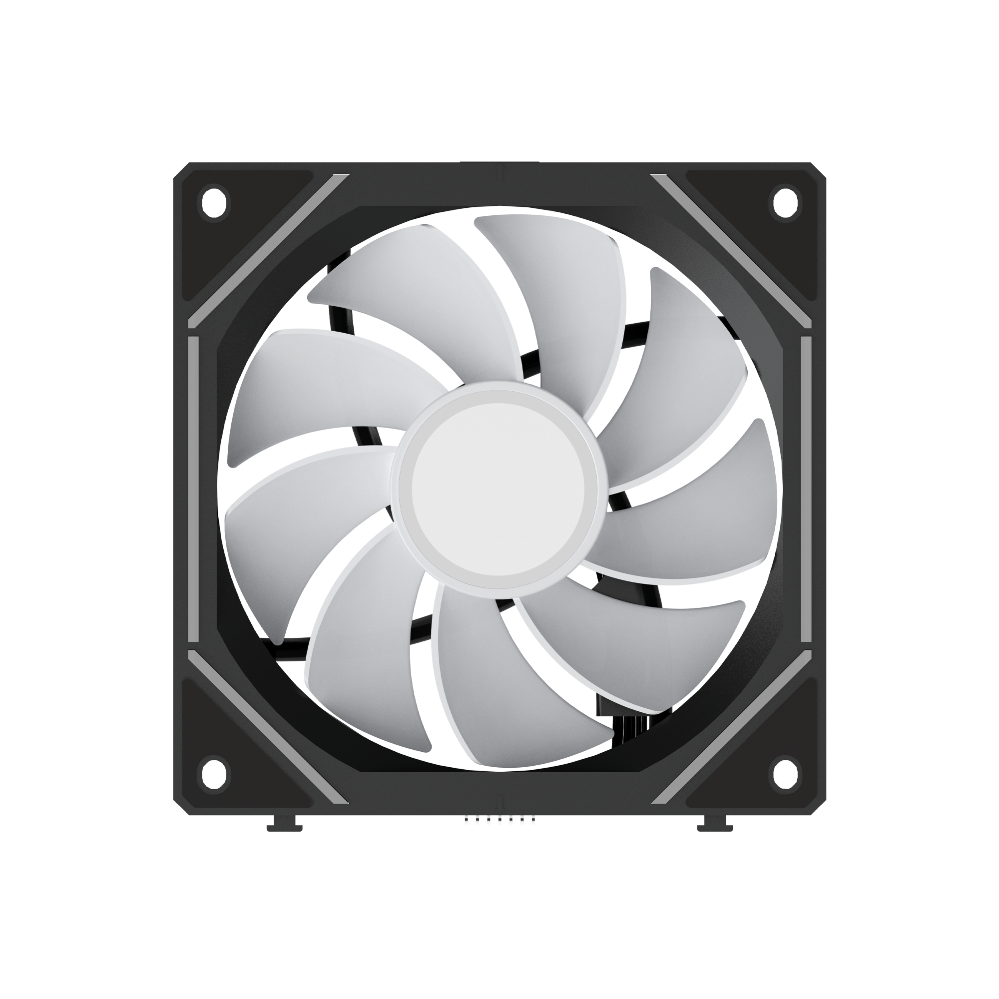 Вентилятор для корпуса Ocypus Gamma F12 UNI BK ARGB REVERSE BLADE (Gamma-F12-BK1AM01U-GL)