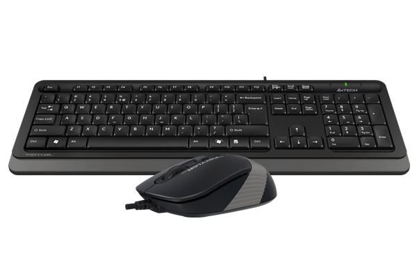 Клавиатура+мышь A4tech Fstyler F1010-GREY Fstyler USB (F1010-GREY Fstyler)