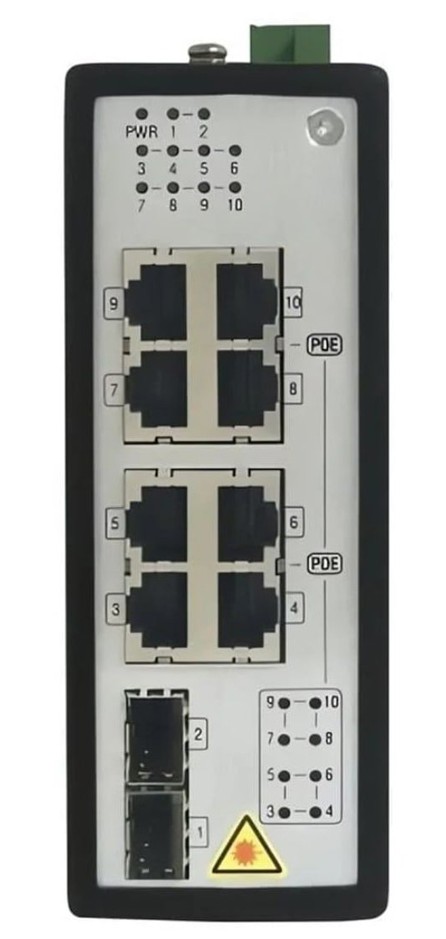 Коммутатор Hikvision DS-3T0510P (DS-3T0510P/No Power unit)