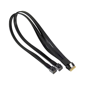 Кабель MiniSAS HD x8(LE) to 2 Slimline x4(STR) / Altos BrainSphere all models (SC.31411.07C)