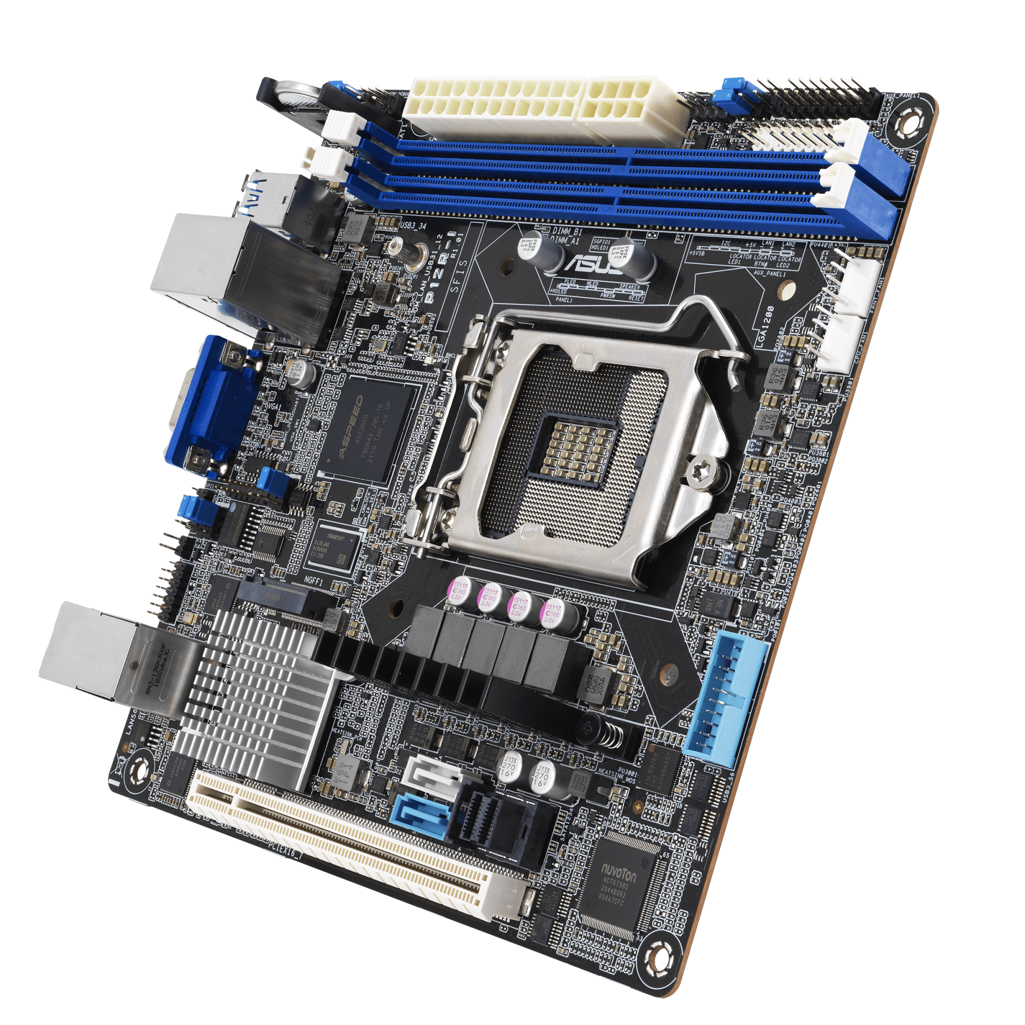 Серверная материнская плата Asus P12R-I (90SB0A70-M0UAY0)