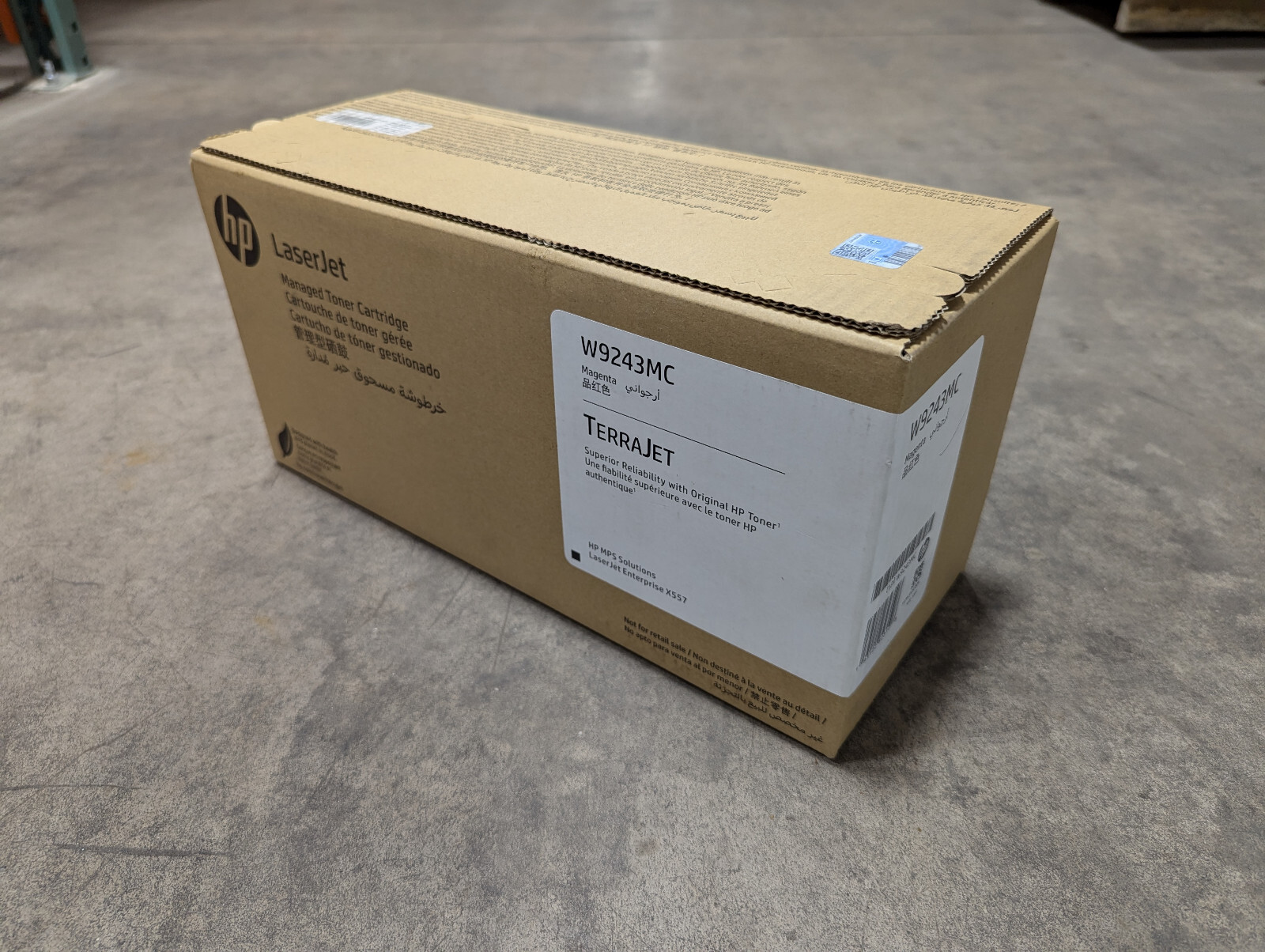 Картридж HP Europe W9243MC Magenta Mngd LaserJet Toner Cartridge (W9243MC)