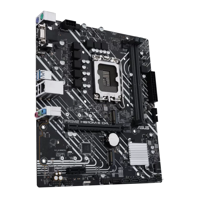 Материнская плата ASUS Prime H610M-E D4-CSM (90MB19N0-M0EAYC/90MB19N0-M1EAYC)