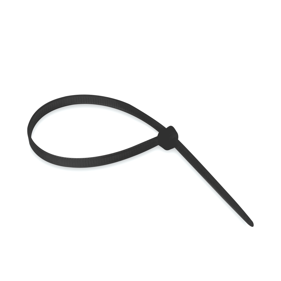 Хомут нейлоновый Deluxe СП 2.5*100 мм (Ч) (100 штук в упаковке) (СП 2.5*100 мм (Ч) black)