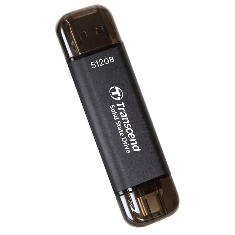 Жесткий диск SSD 512GB Transcend TS512GESD310C (TS512GESD310C)