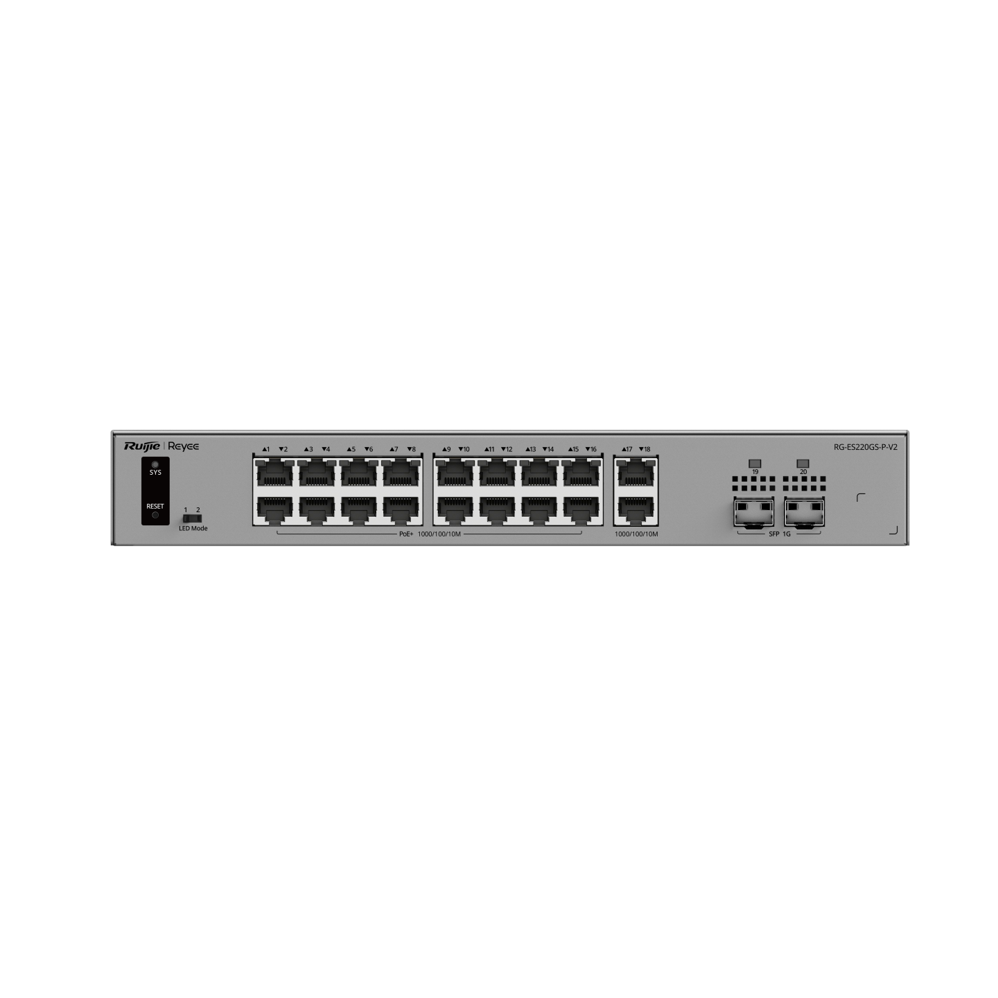 Коммутатор Ruijie | Reyee RG-ES220GS-P-V2 (RG-ES220GS-P-V2)