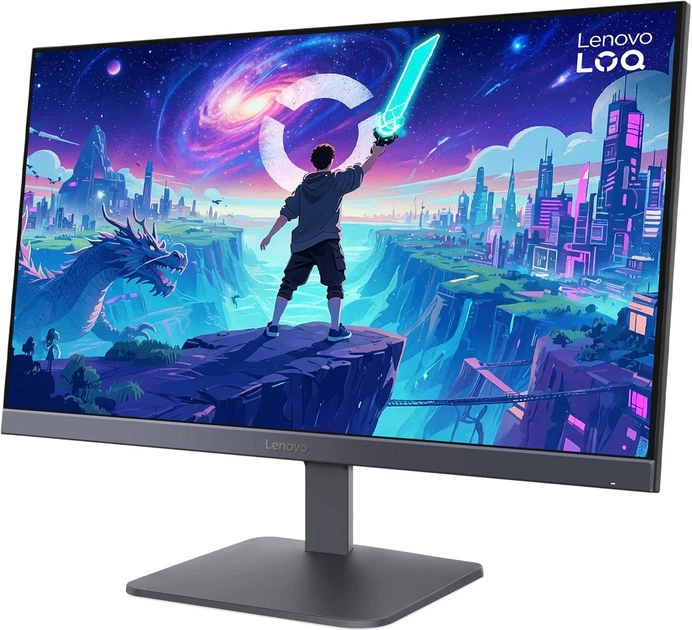 Монитор Lenovo LOQ 24-10 23.8", Lunar Grey (68F1GACBEU)
