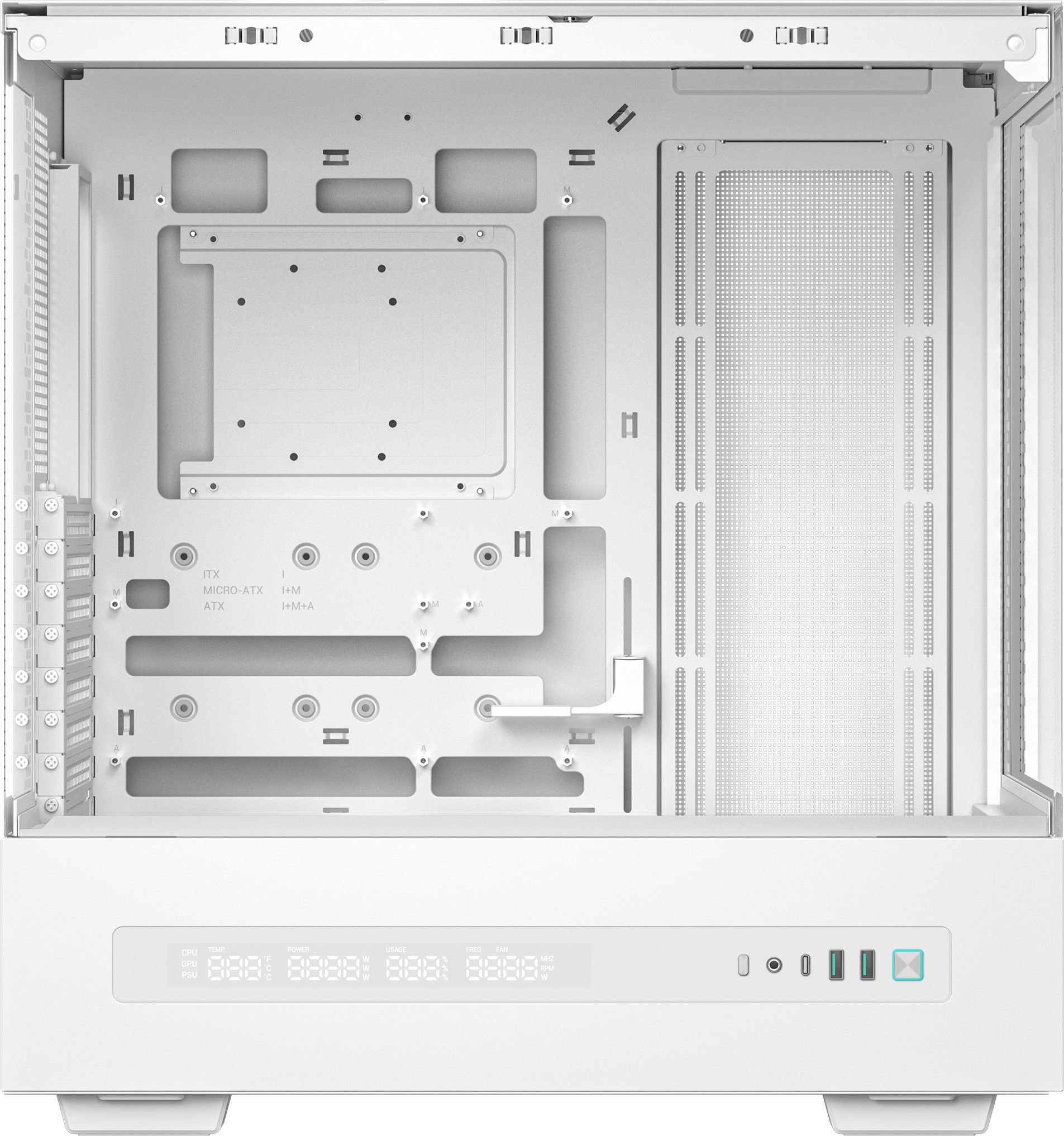 Компьютерный корпус Deepcool CH690 DIGITAL WH (R-CH690-WHNNA0D-G-1)