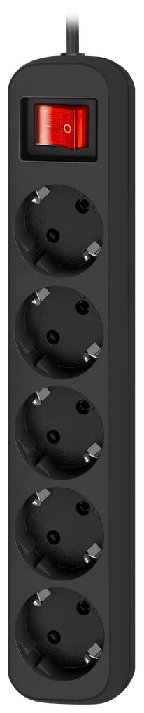 Удлинитель DEFENDER с заземлением G550 5 м, 5 розеток (99343) Удлинитель DEFENDER с заземлением G550 5 м, 5 розеток (99343)