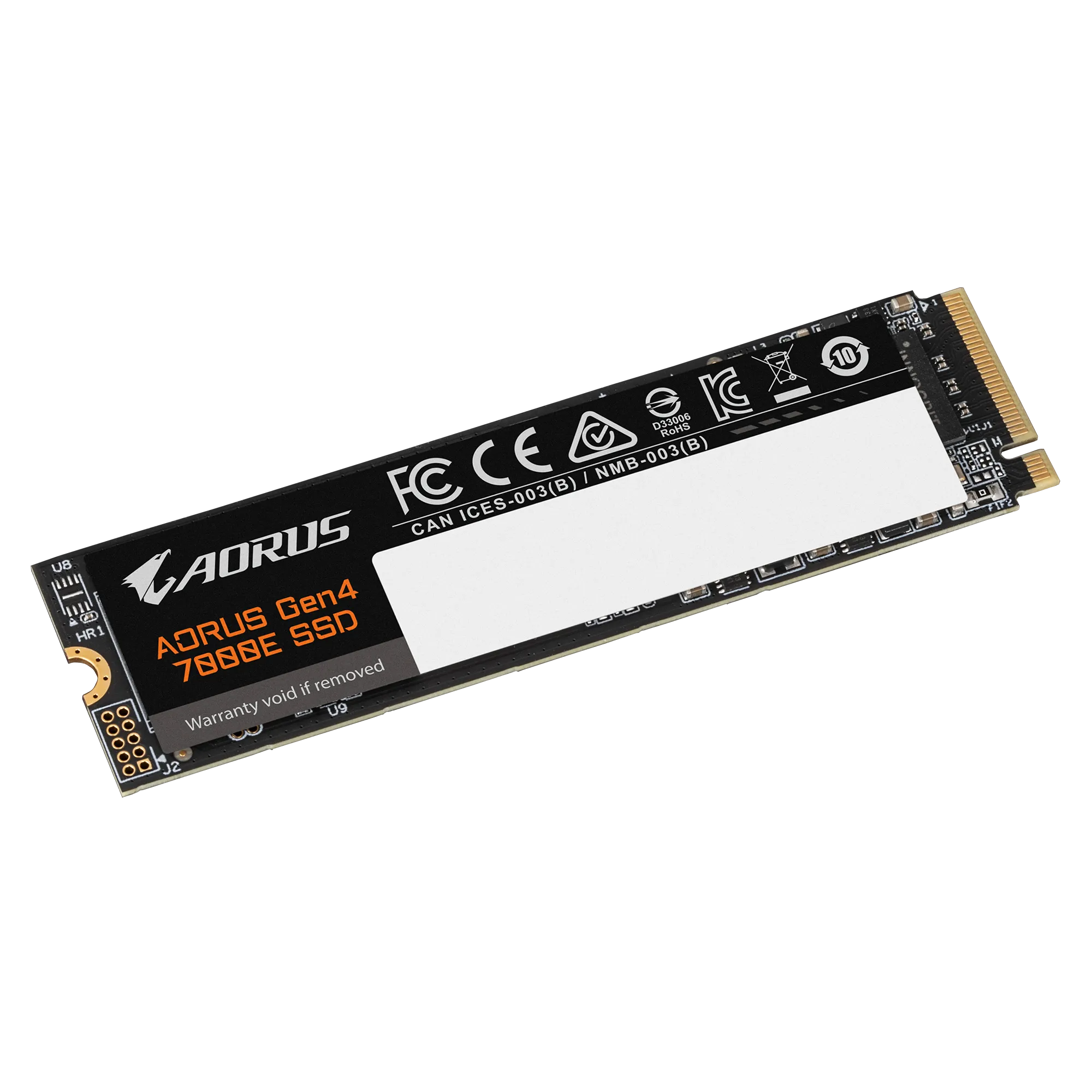 Твердотельный накопитель SSD GIGABYTE AORUS Gen4 7000E 1TB, PCIe NVMe, M2 (AG470E1TB)